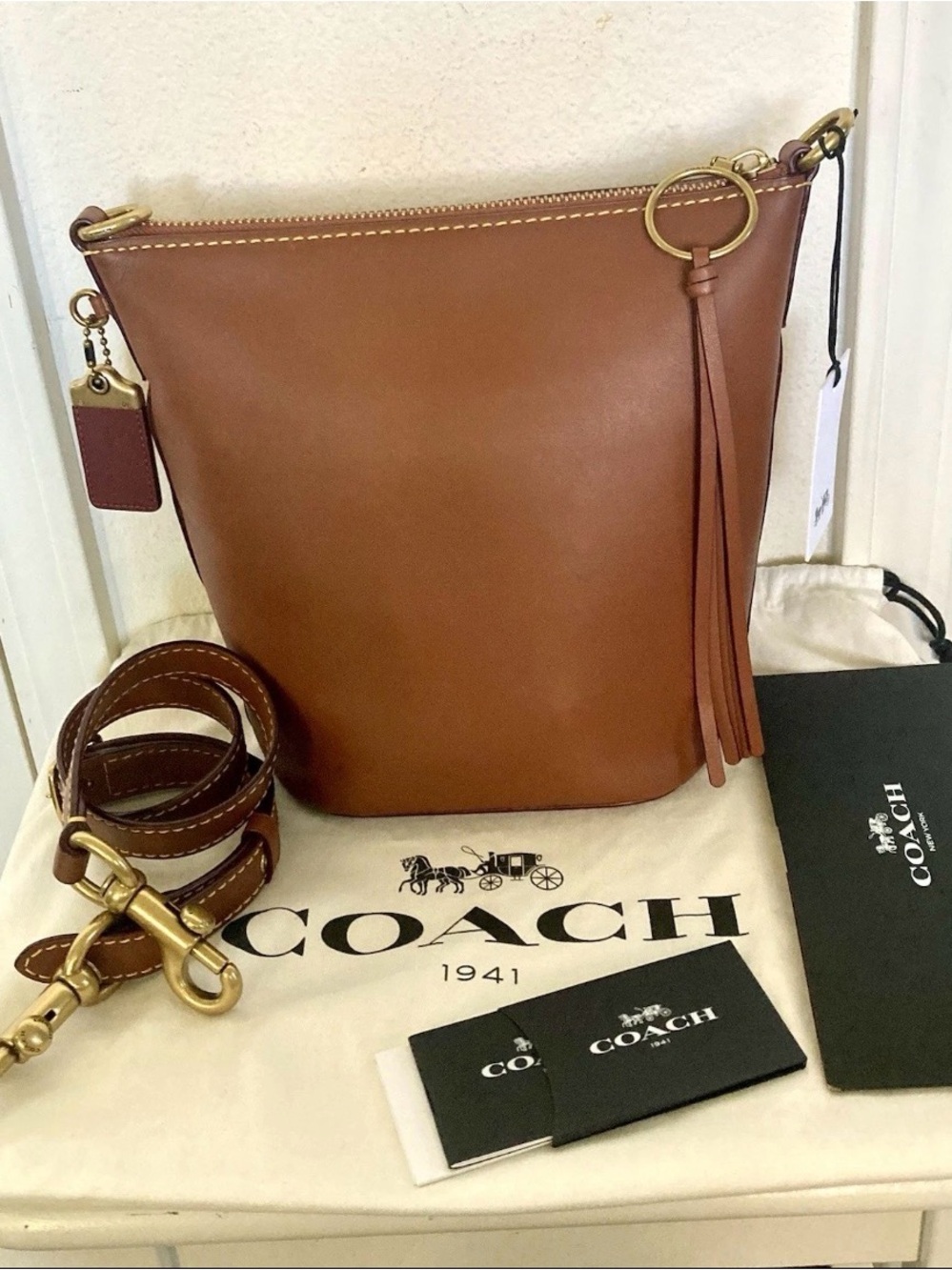 Coach 1941 NWT Duffle 20 - Picture 1 of 7